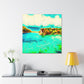 "Breezes At Sunrise Beach" - Canvas