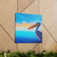 Pelican in the Skies - Canvas