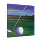 Golfing in Sunshine - Canvas