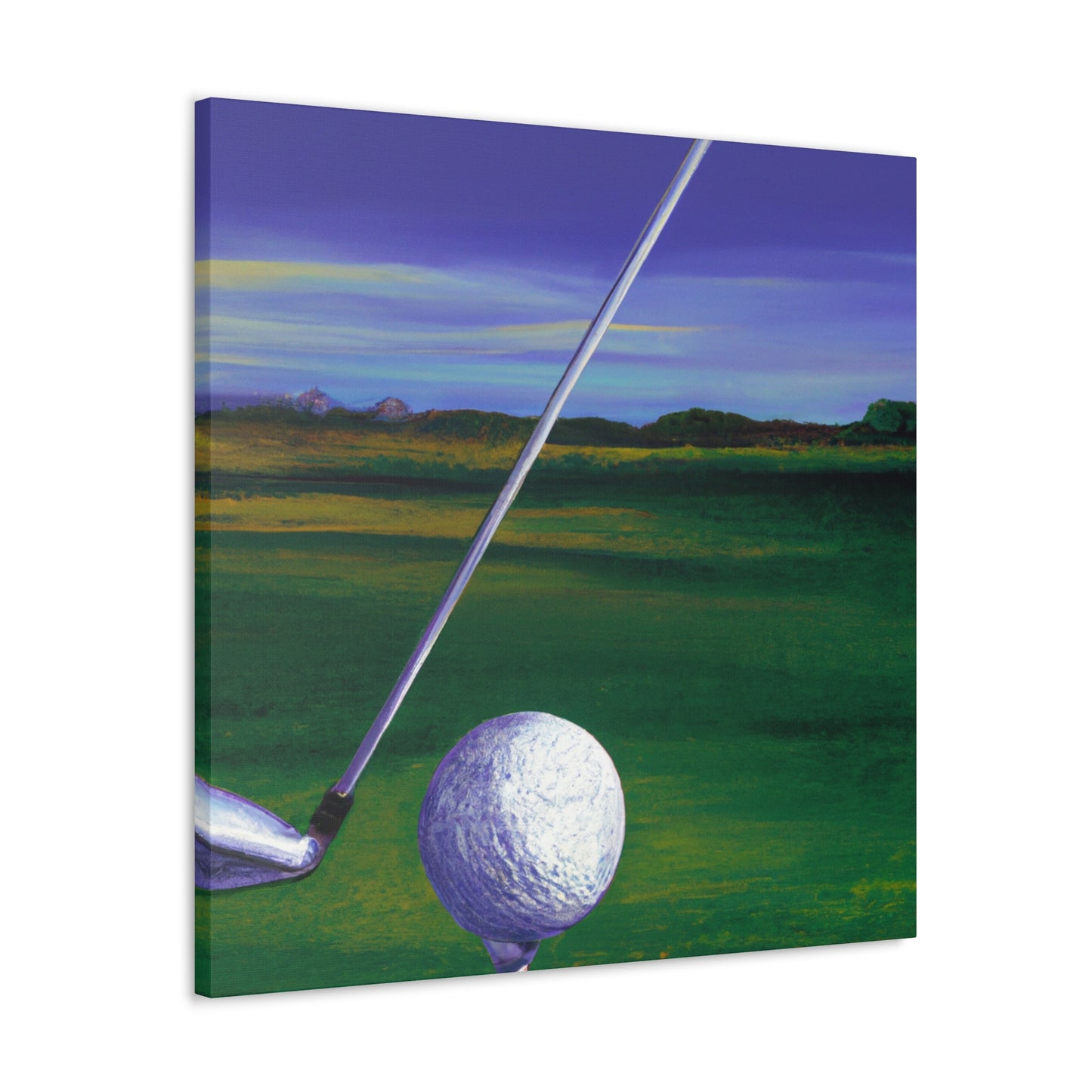 Golfing in Sunshine - Canvas