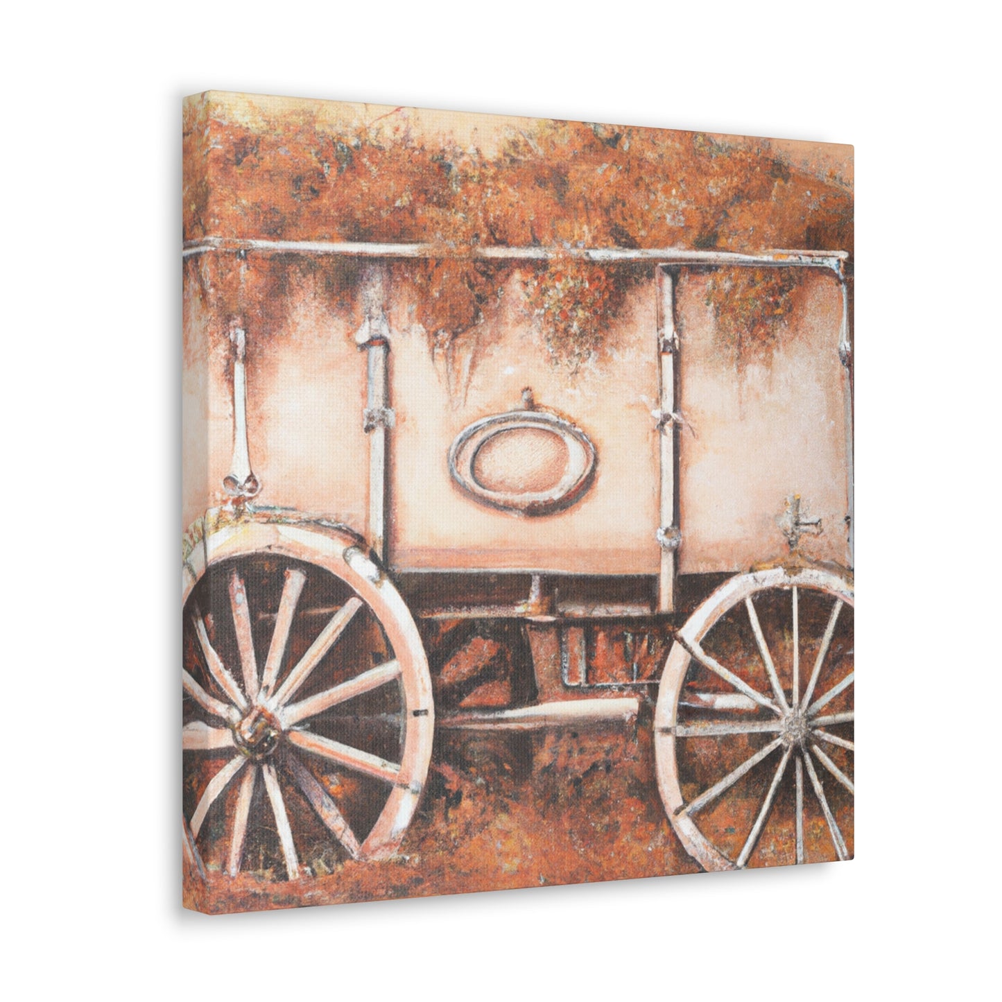 Hay Wagon Grandeur - Canvas