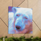 Polar Bear Impressionism - Canvas