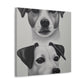 "A Jack Russell Portrait" - Canvas