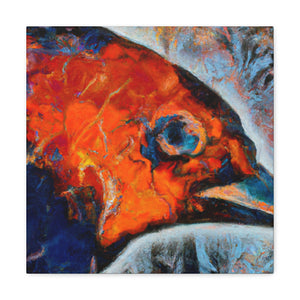 "Spreading House Sparrow Joy" - Canvas