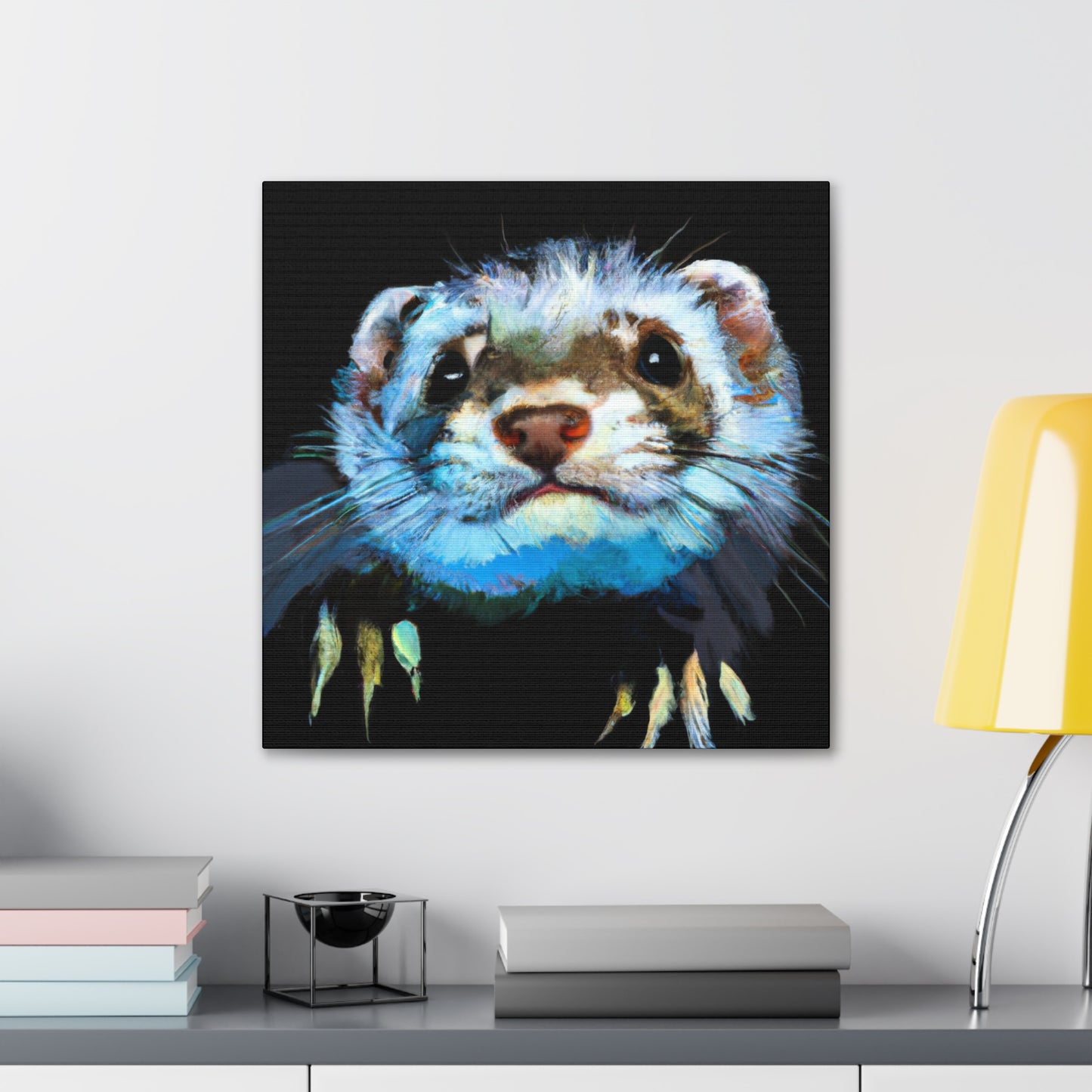 Ferret in Flux - Canvas