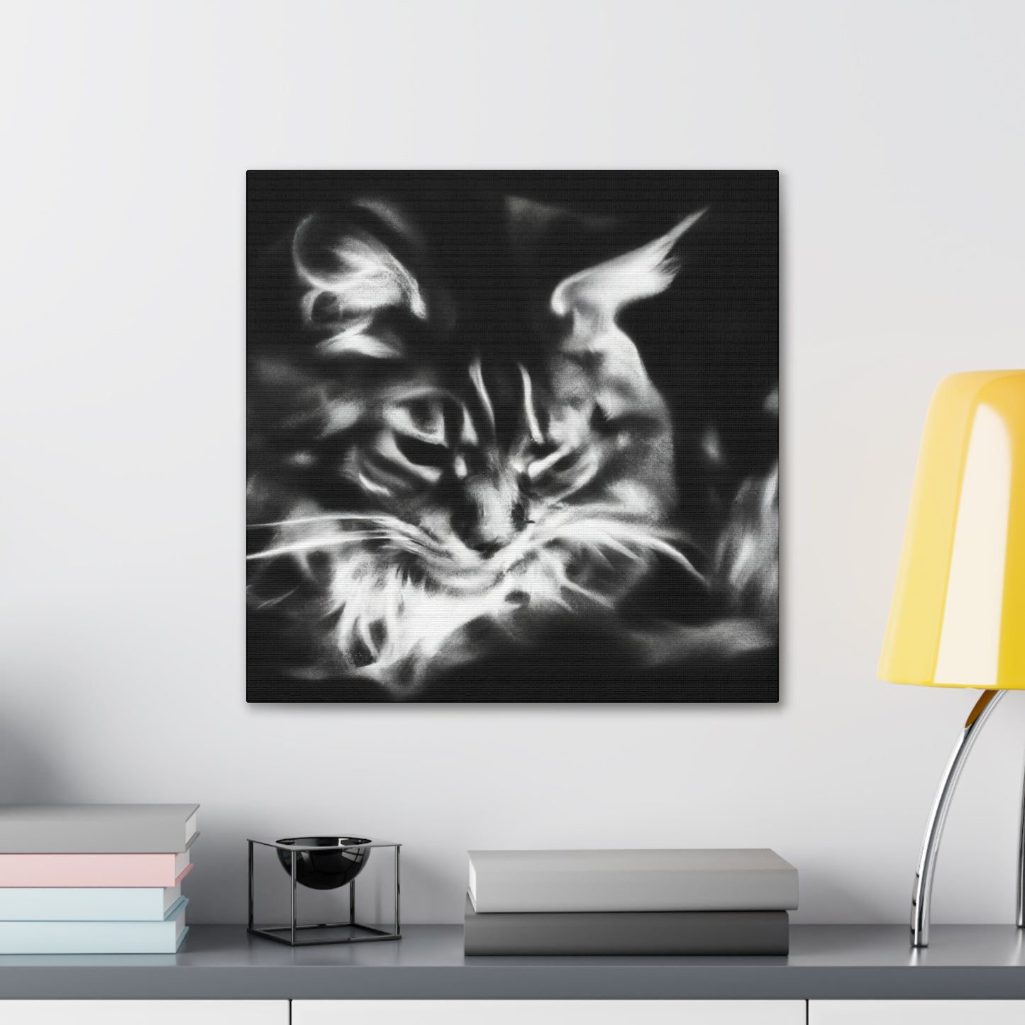 Maine Coon Expressionism - Canvas