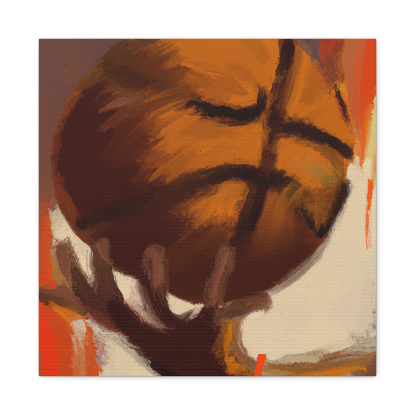 "Basketball Art Cascade". - Canvas