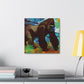 Gorilla In Monochrome - Canvas