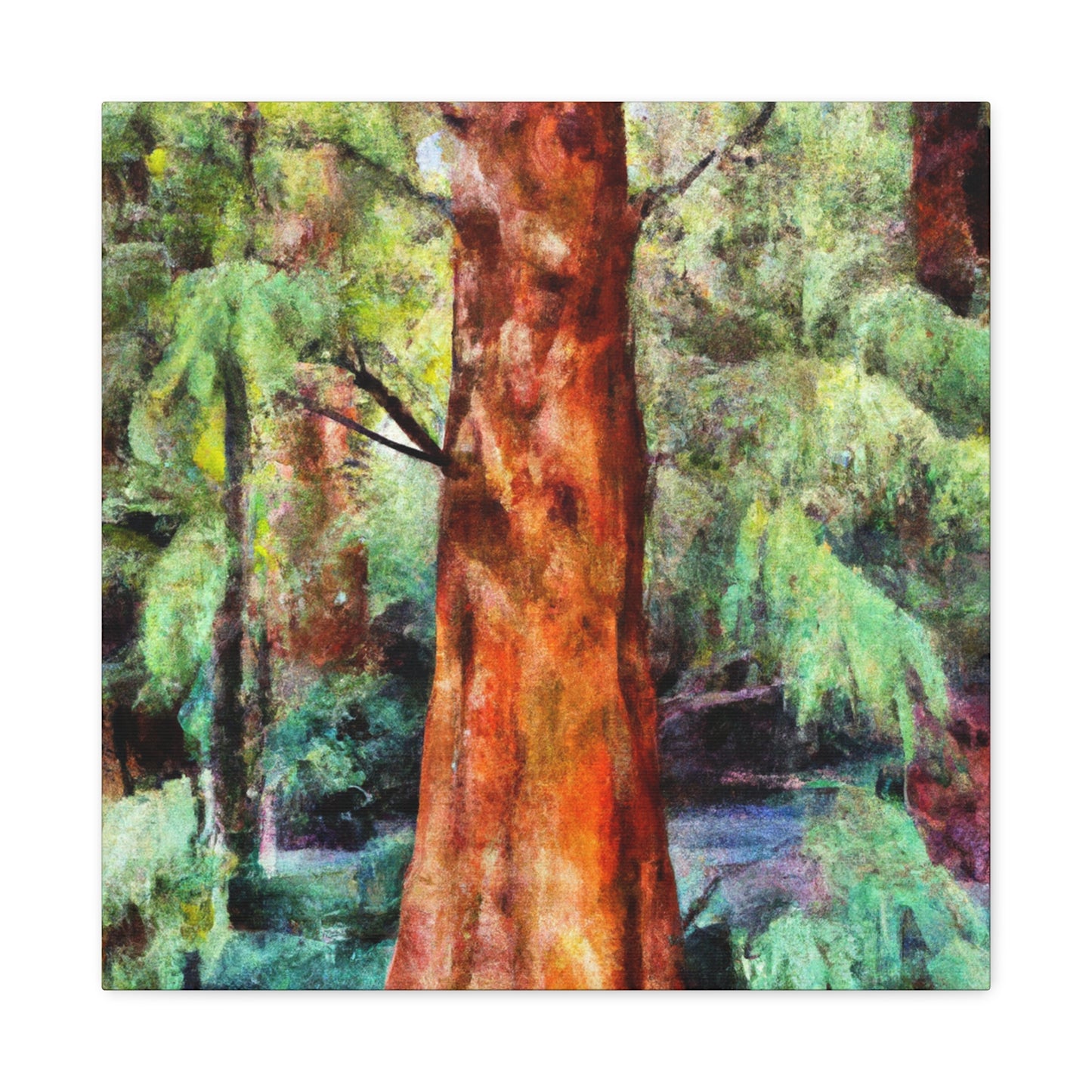 "Sequoia of Impressionism" - Canvas