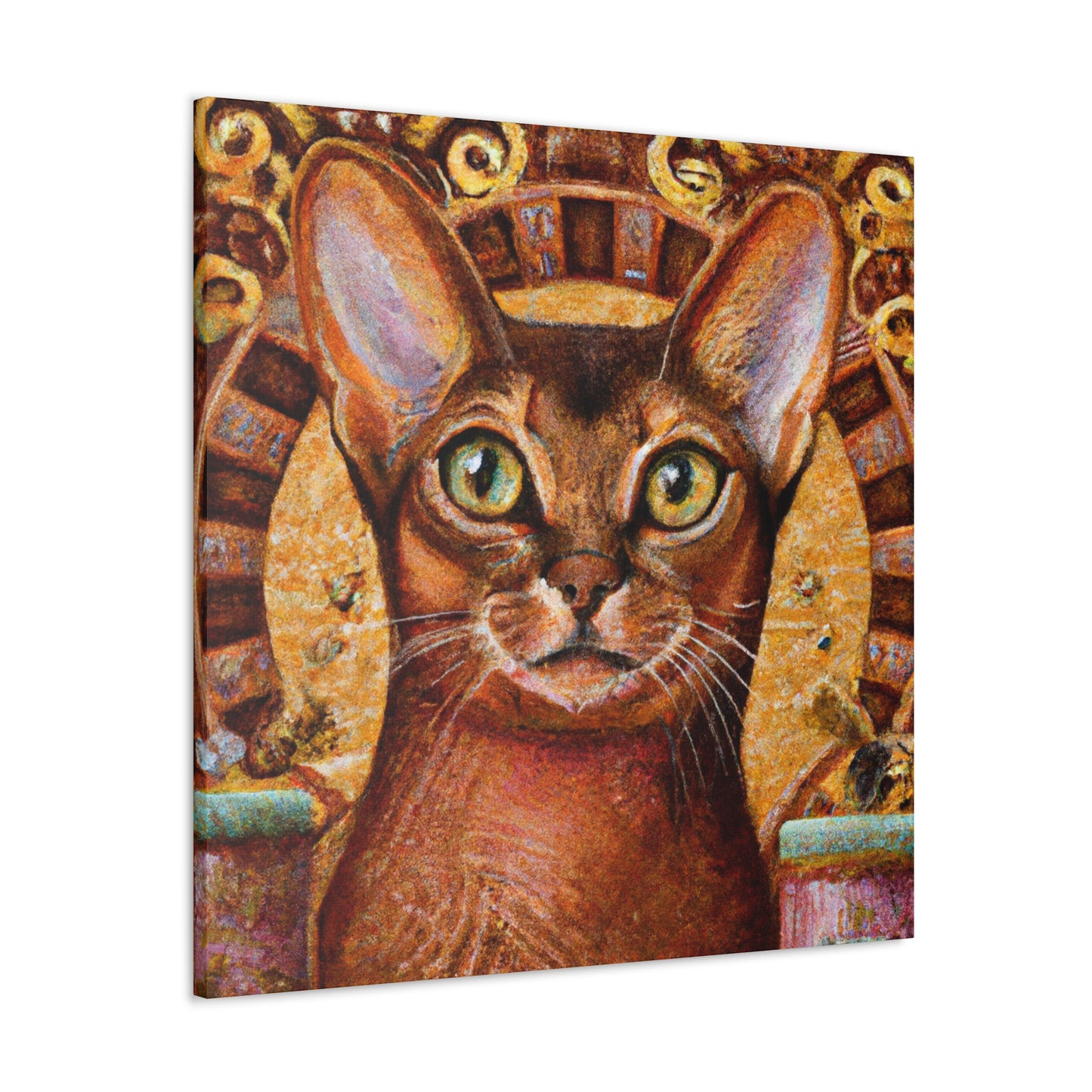 Abyssinian Splendor Scene - Canvas