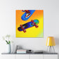 Skateboarding Hyperrealism - Canvas