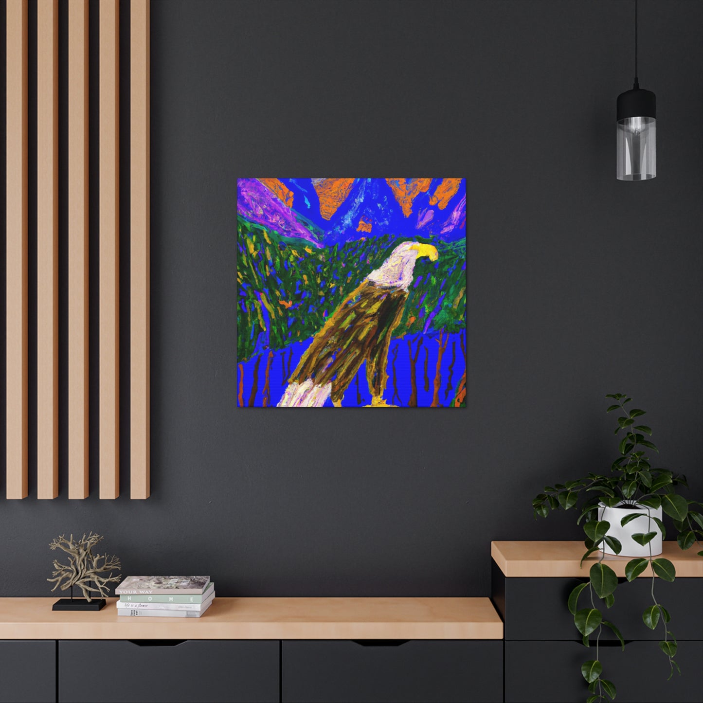 "The Noble Bald Eagle" - Canvas