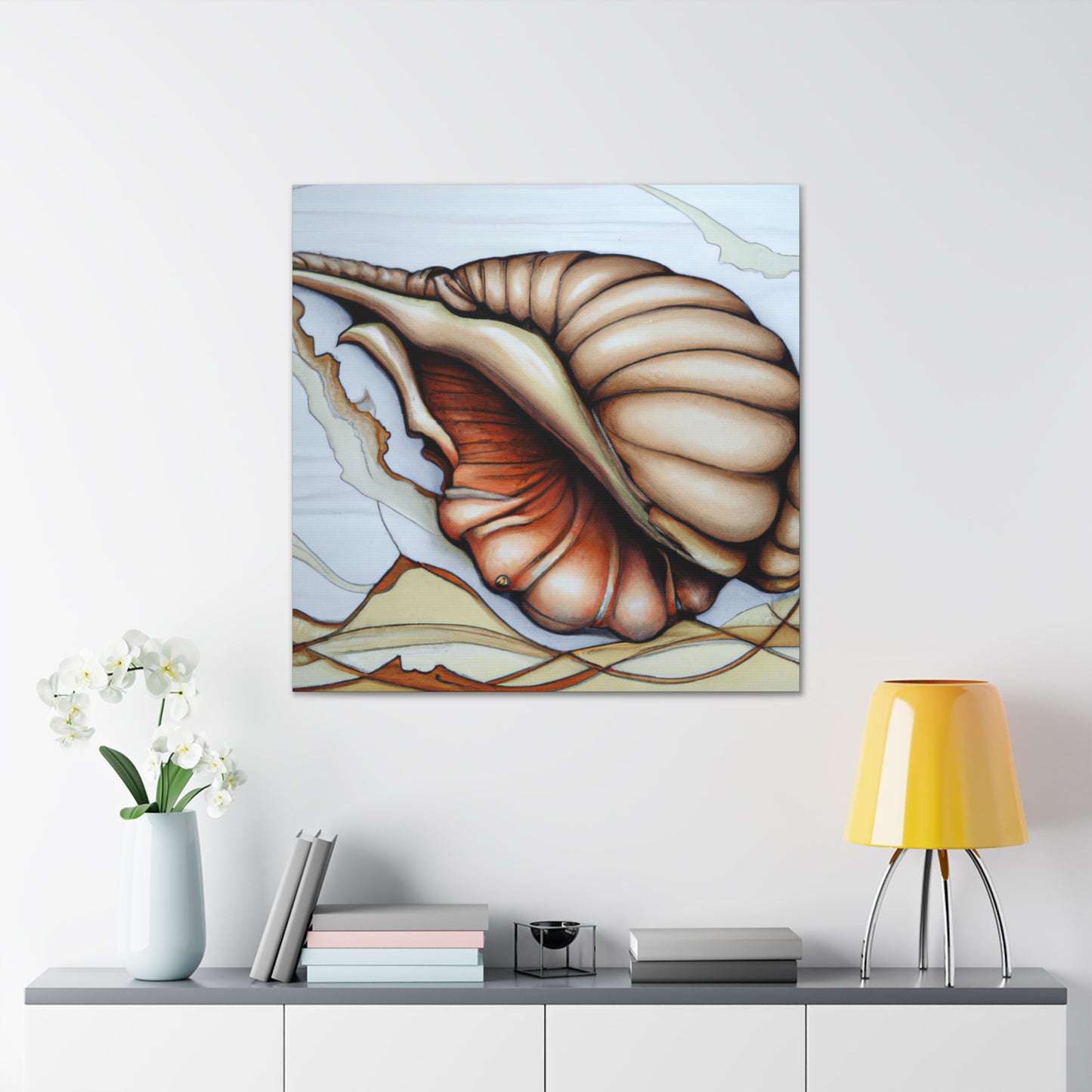 "Sea Shell Symphony" - Canvas