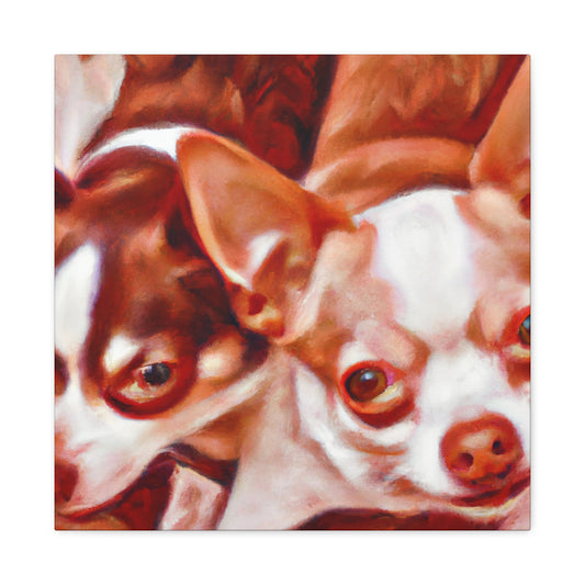 Chihuahua's Passionate Soul - Canvas