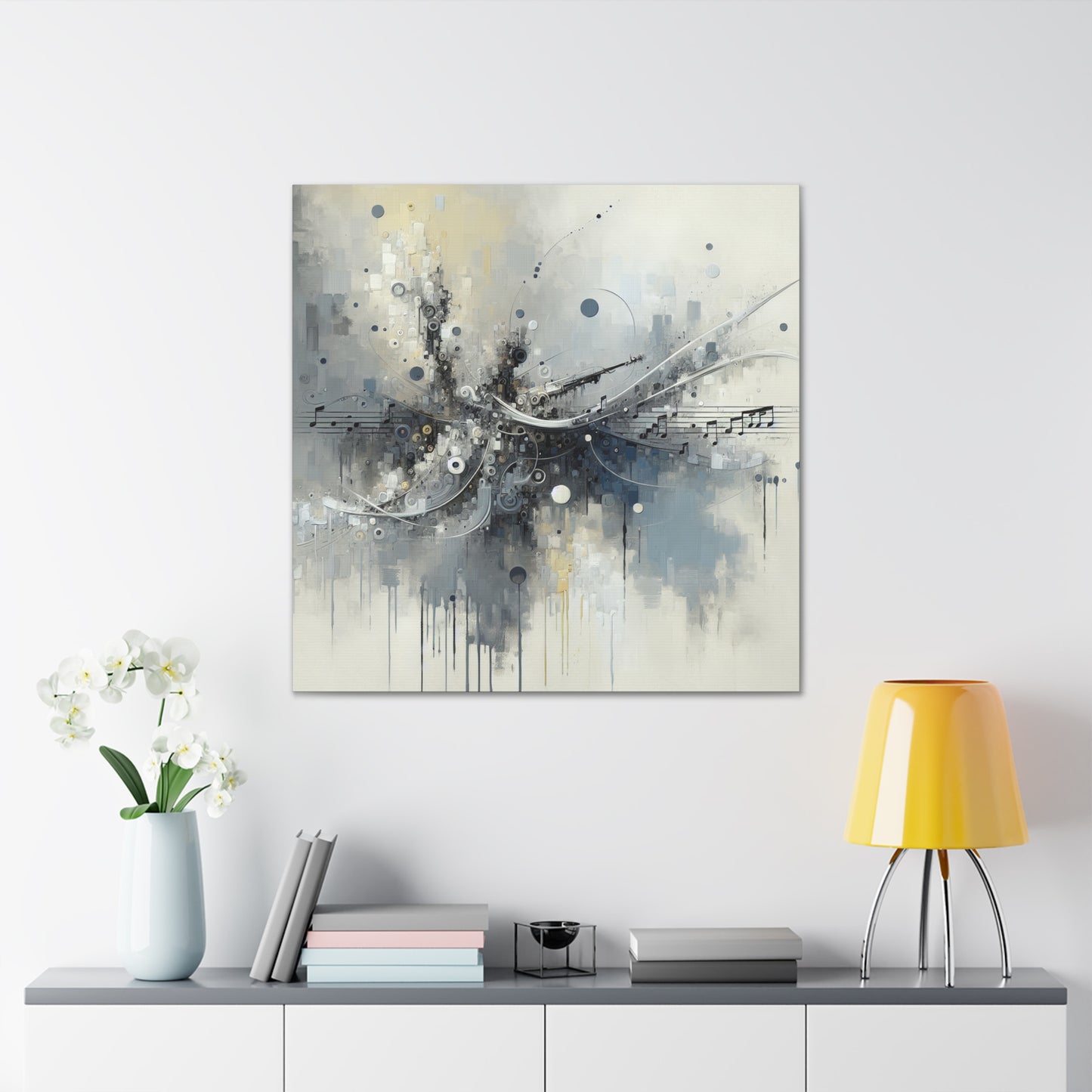 Whispering Melodies of Sleep - Canvas