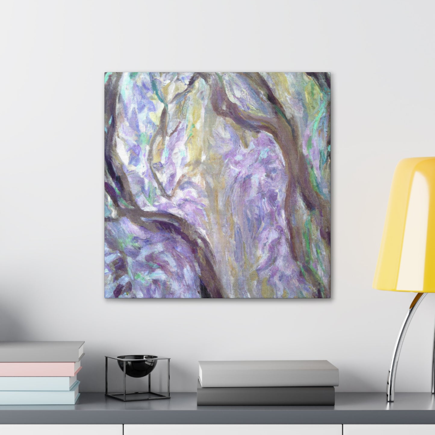 "Wisteria Blossoming Bliss" - Canvas