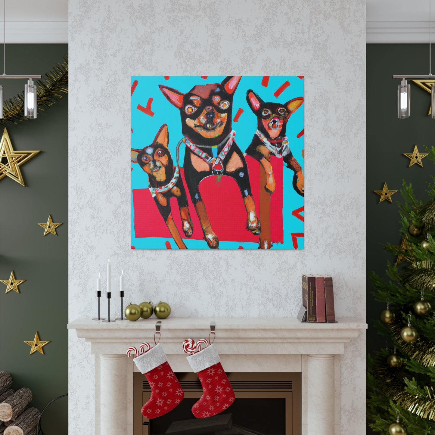 "Portrait of a Chihuahua" - Canvas