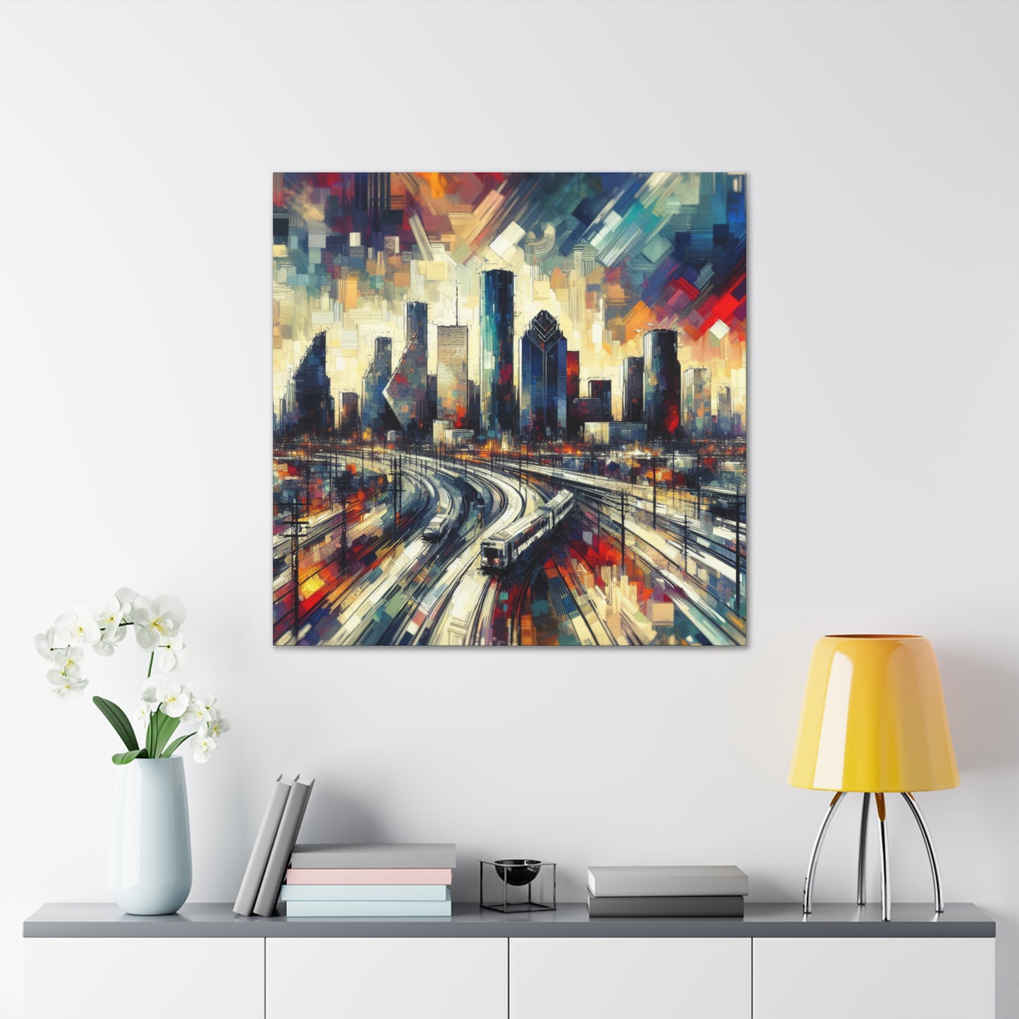 "Enchanting Houston Skies" - Canvas