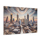 "Streetscape Symphony: Atlanta" - Canvas