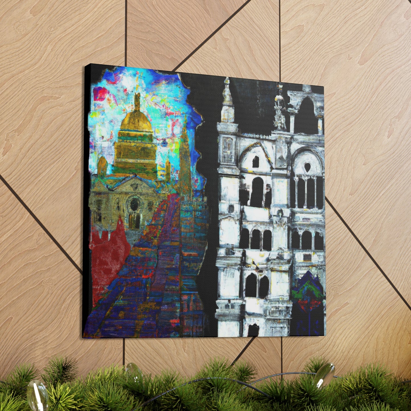 "Gothic Dreamscape Vision" - Canvas