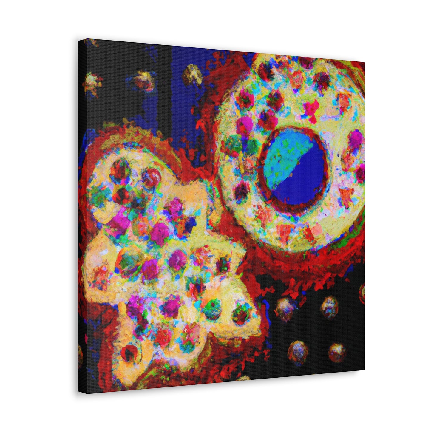 Cookies in Pointillism - Canvas