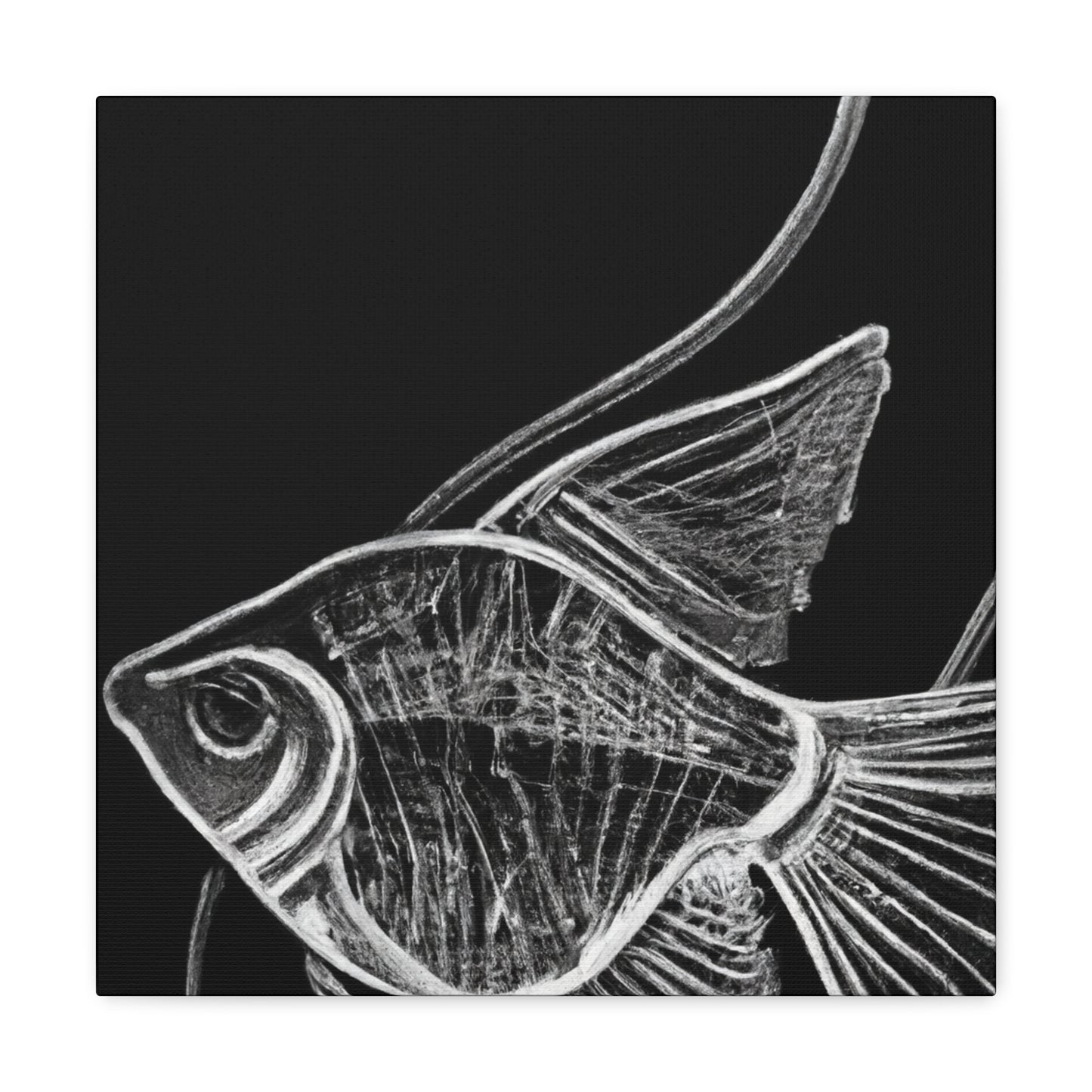 Rainbow Fish Reverie - Canvas