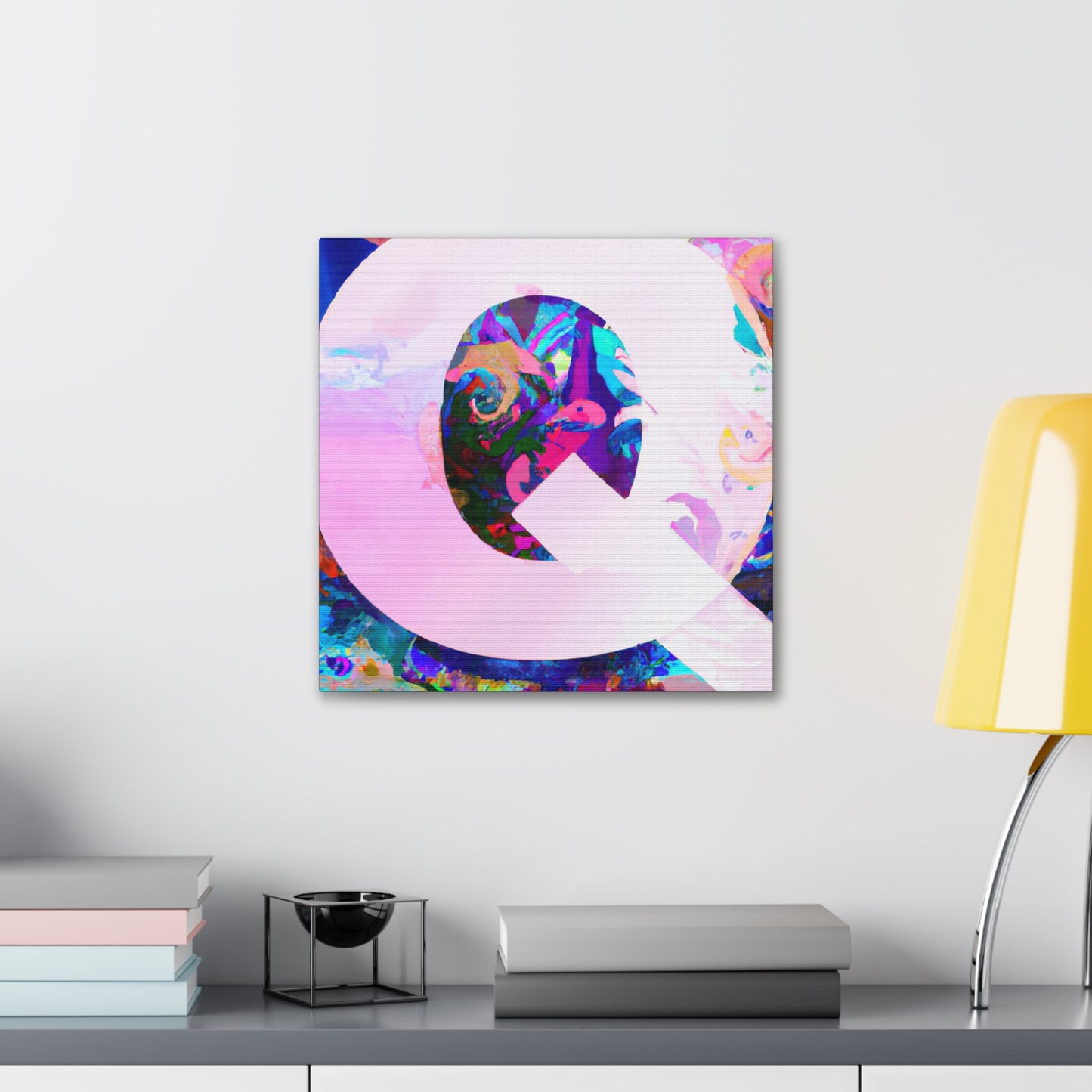 Q's Urban Oasis - Canvas