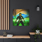 Kung Fu Warrior Dance - Canvas