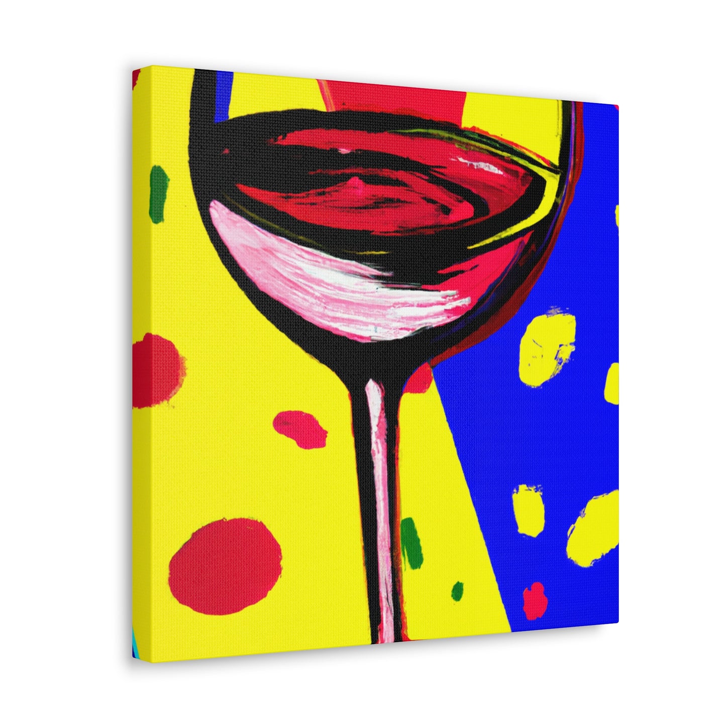 "Glassful of Glee" - Canvas