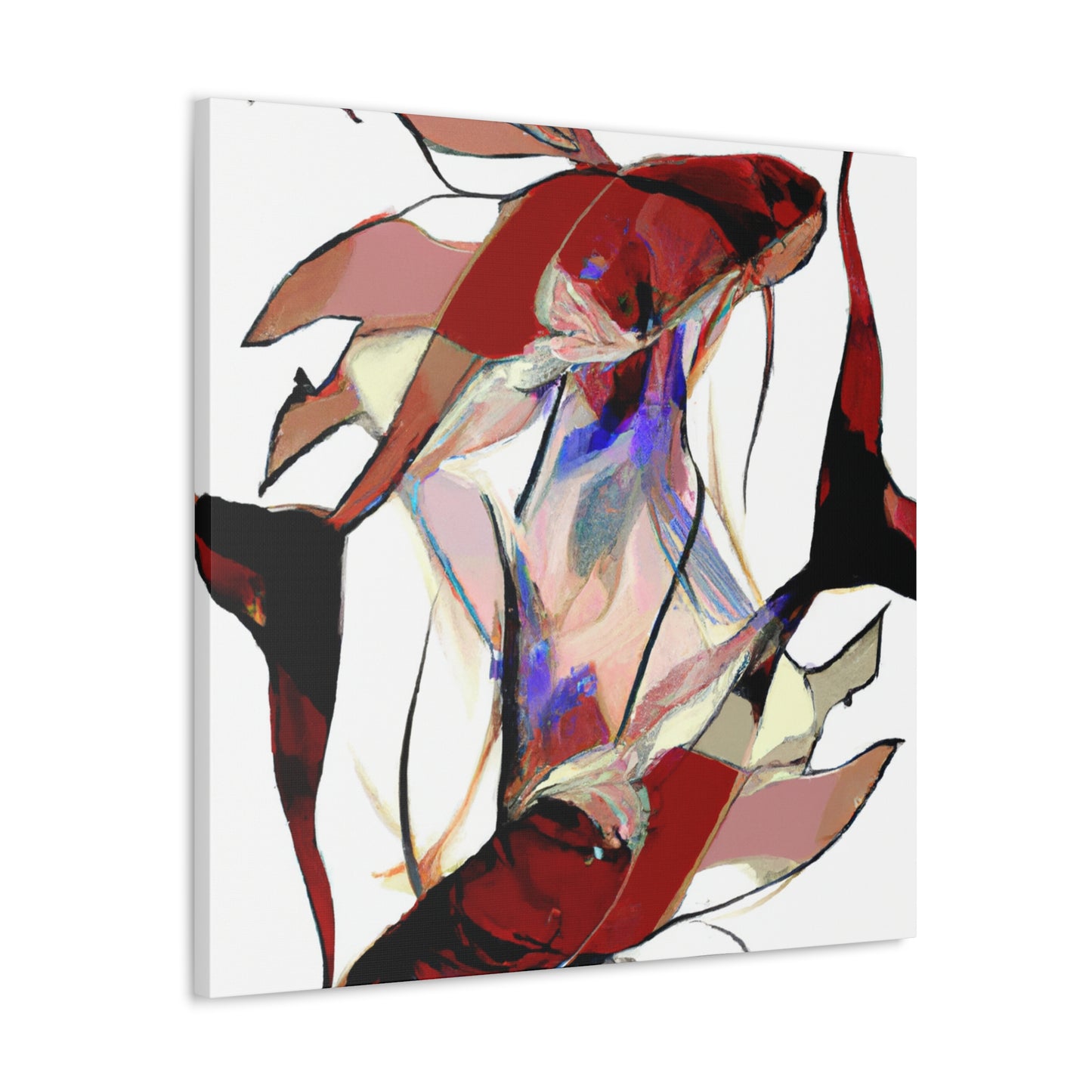 "Swordtail in Splendor" - Canvas