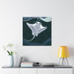 "Stingray in Art Deco" - Canvas