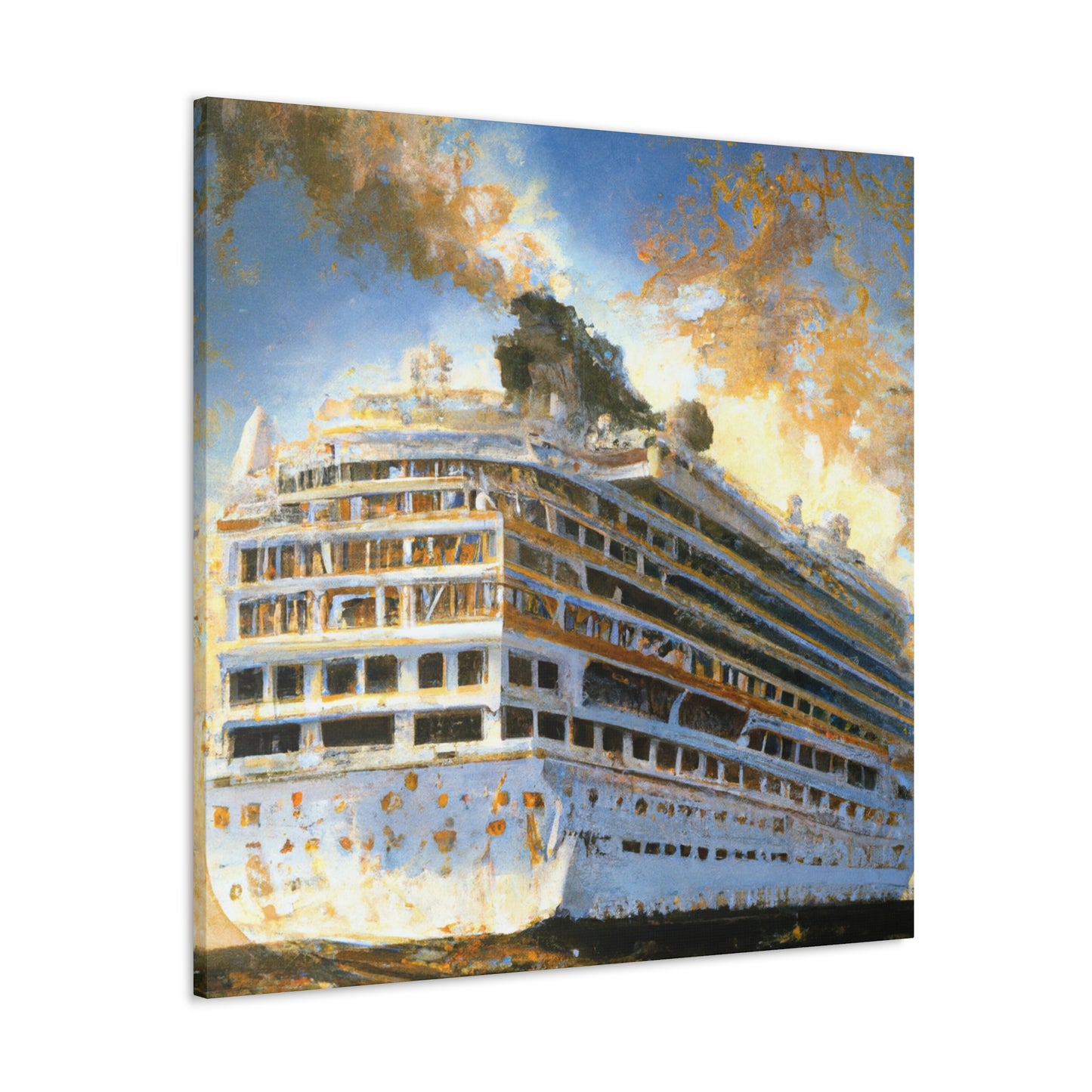 Cruise Sails Grandly - Canvas