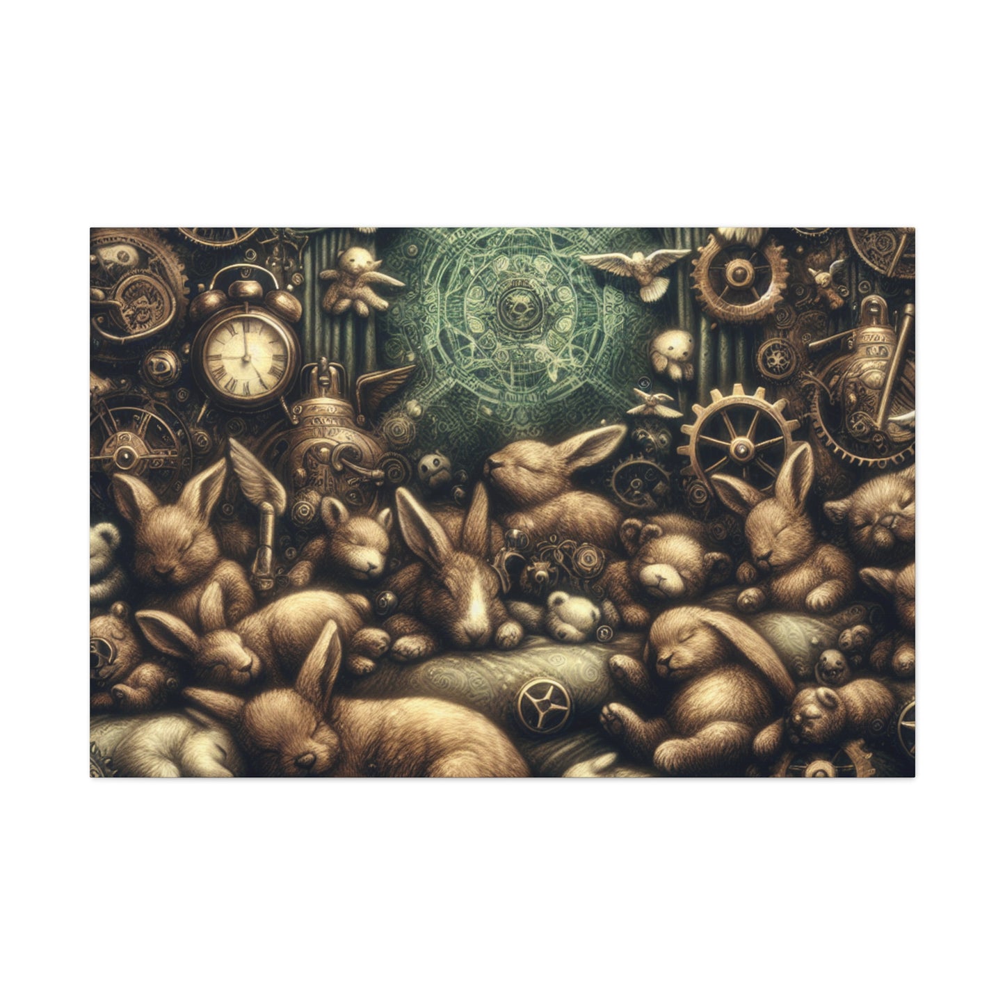 Slumbering Industrial Wildlife - Canvas