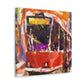 "Tram Ride to Freedom" - Canvas