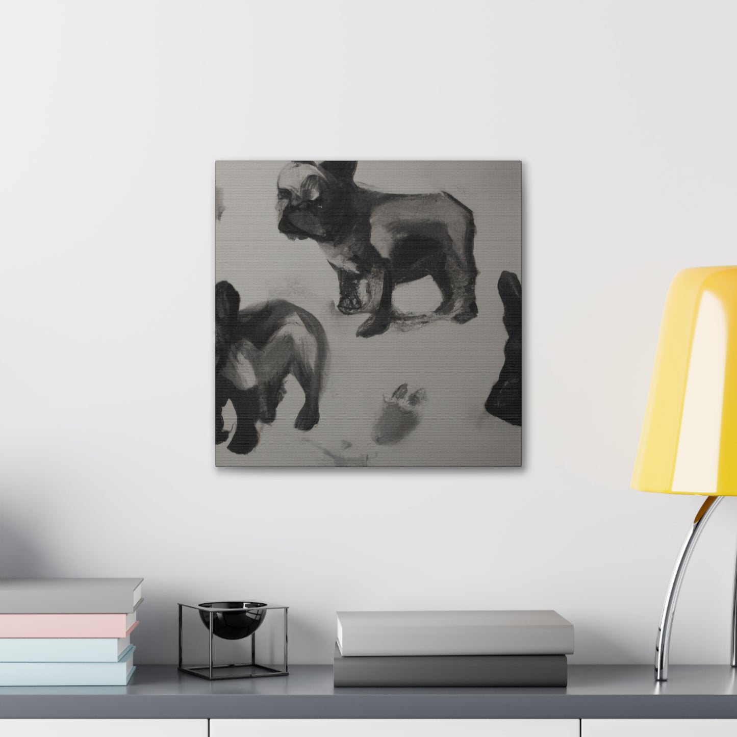 French Bulldog Majesty - Canvas