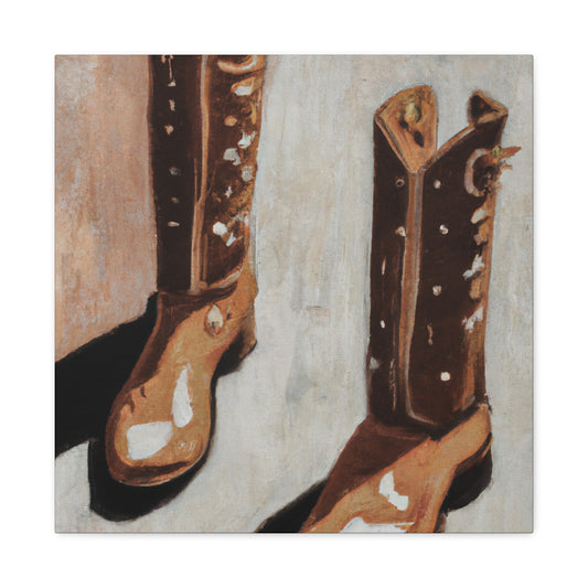 Boots in Minimalism - Canvas