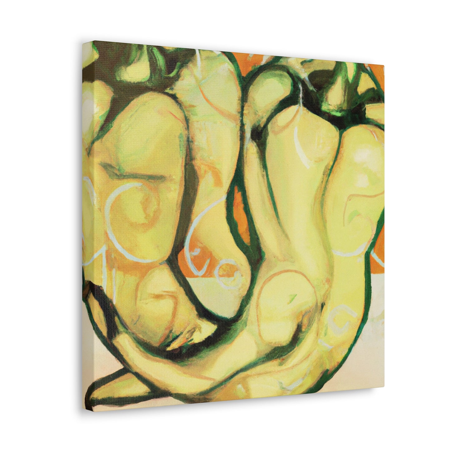 Peppers in the Sun - Canvas