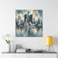 "Resplendent Detroit Reverie" - Canvas