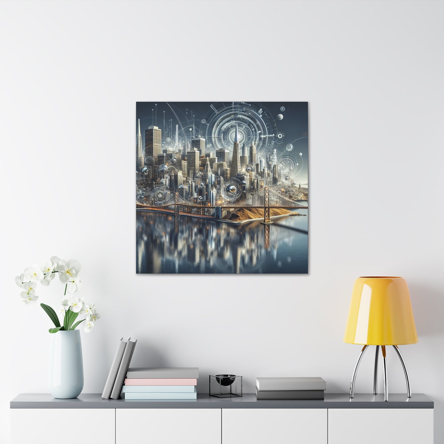 "Dreams of Fog City" - Canvas