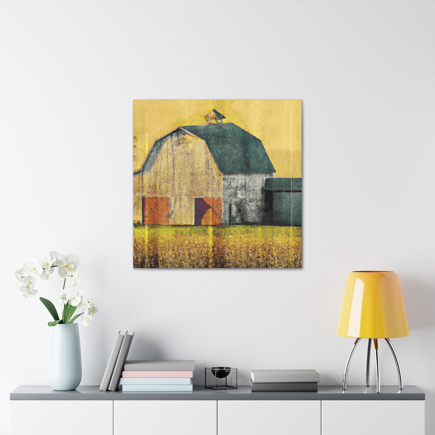 "Barn in Soft Focus" - Canvas