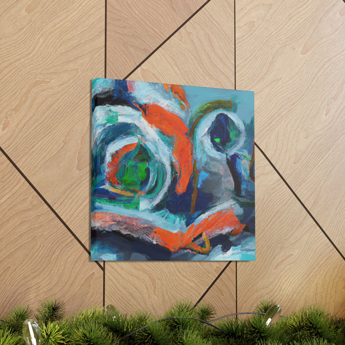 "Churning Ocean Symphony" - Canvas