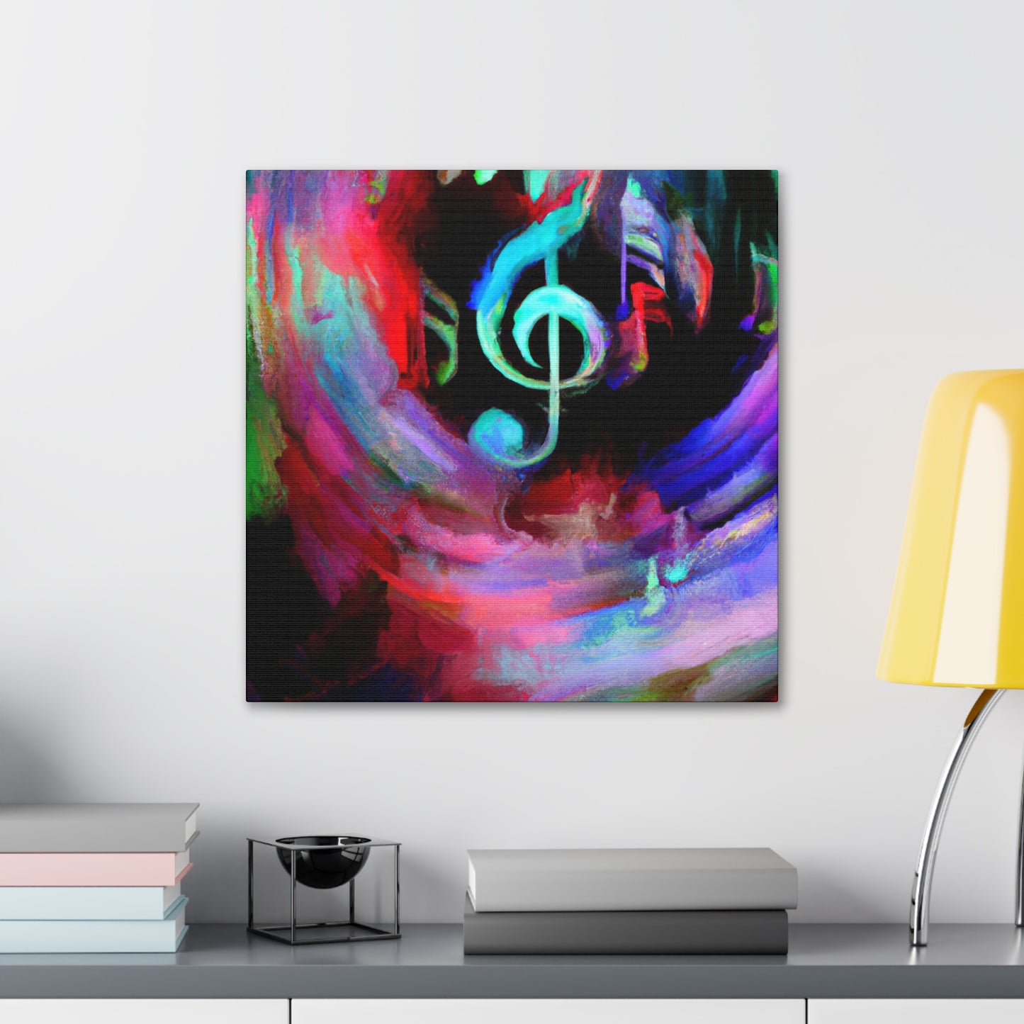 "Rhythm of the Notes" - Canvas