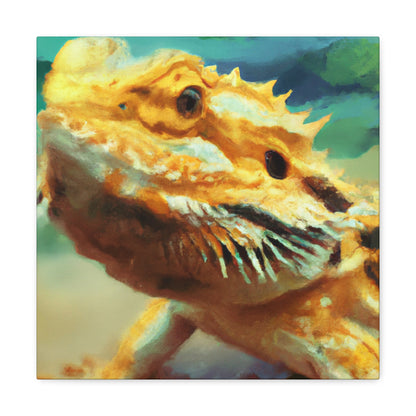 Bearded Dragon Majesty - Canvas