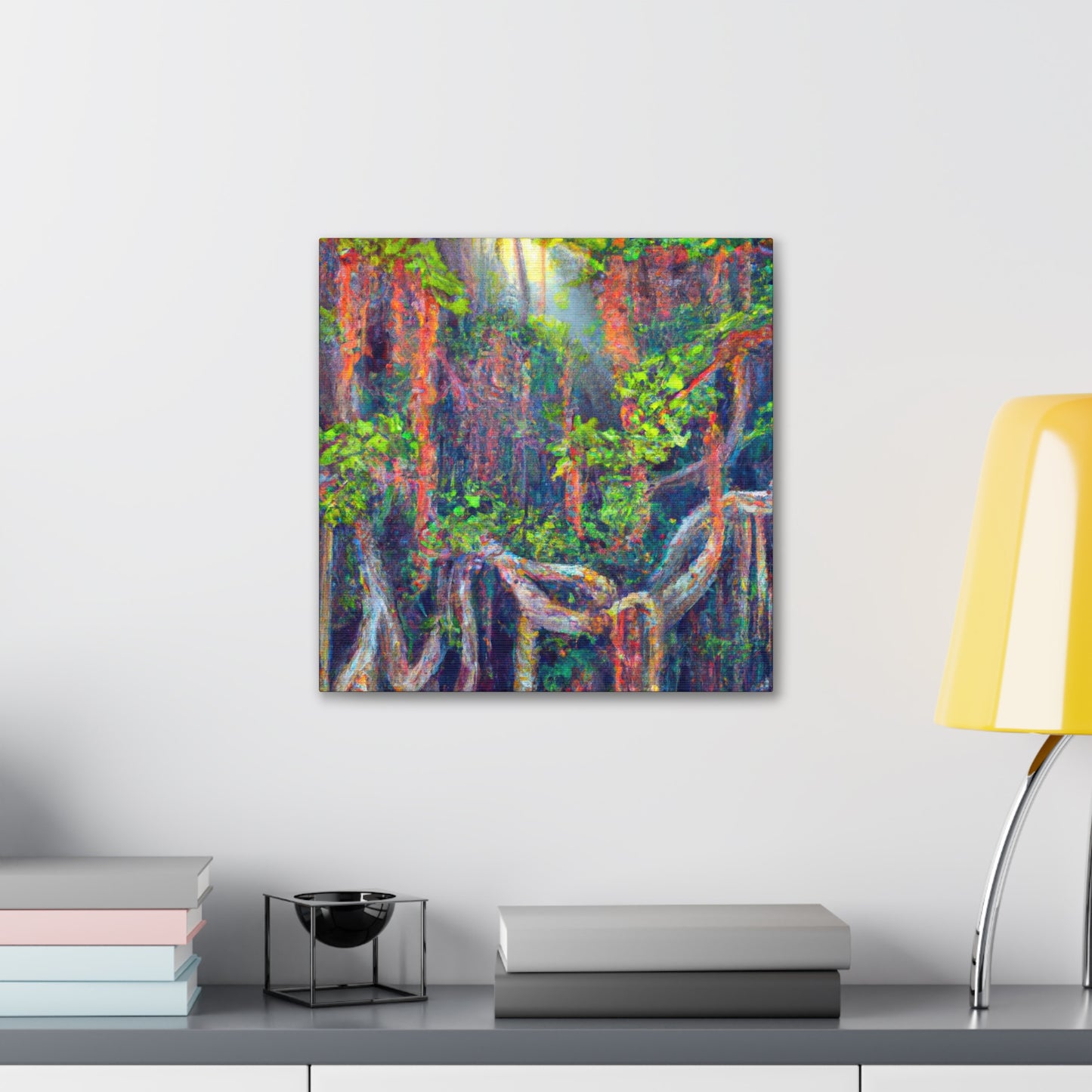 "The Majestic Banyan Tree" - Canvas