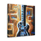 Electric Guitar Strumming - Canvas