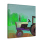 Tractor in Abstraction - Canvas