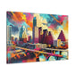 "Vivid Glimpses: Austintation" - Canvas