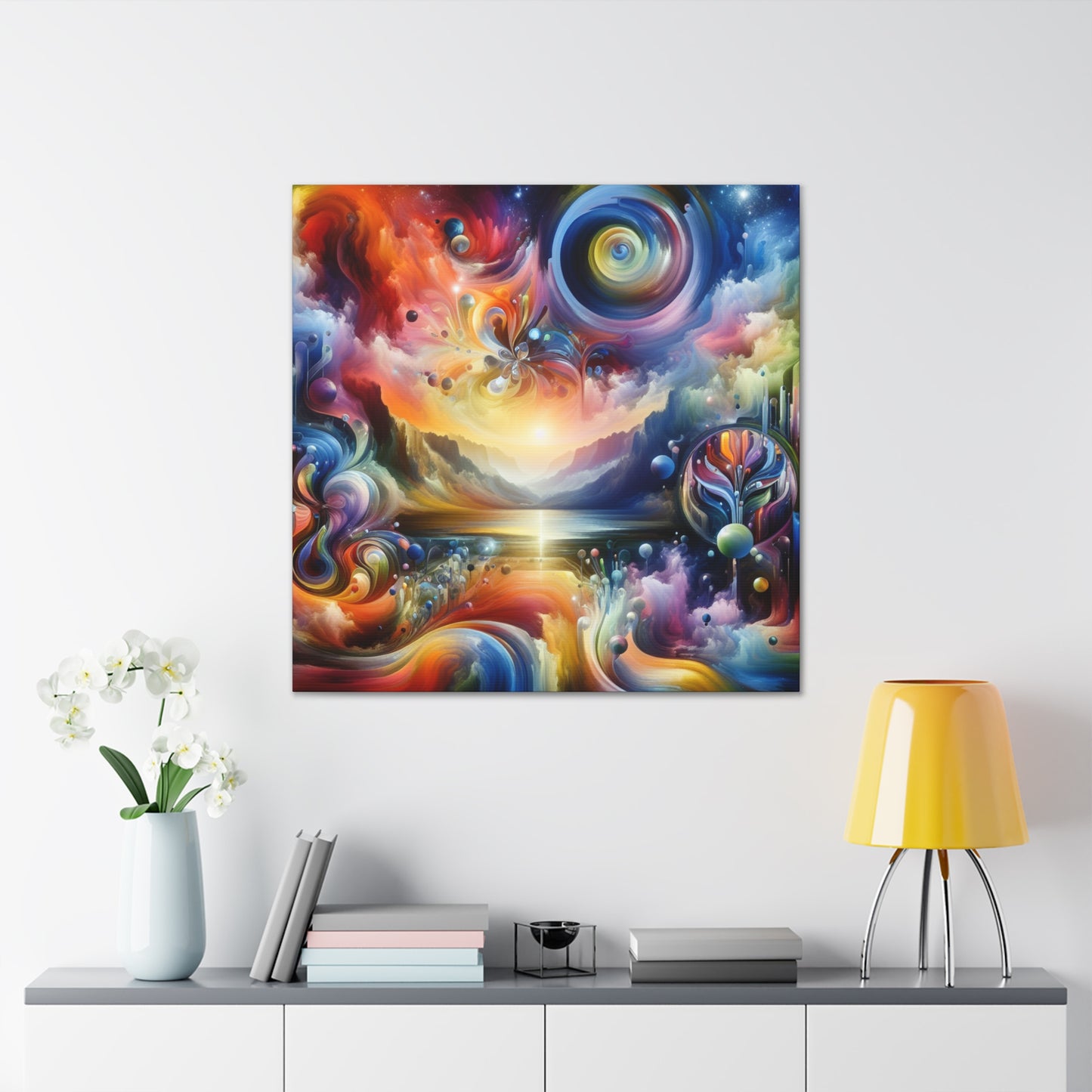 Ethereal Dreamscapes Unveiled - Canvas