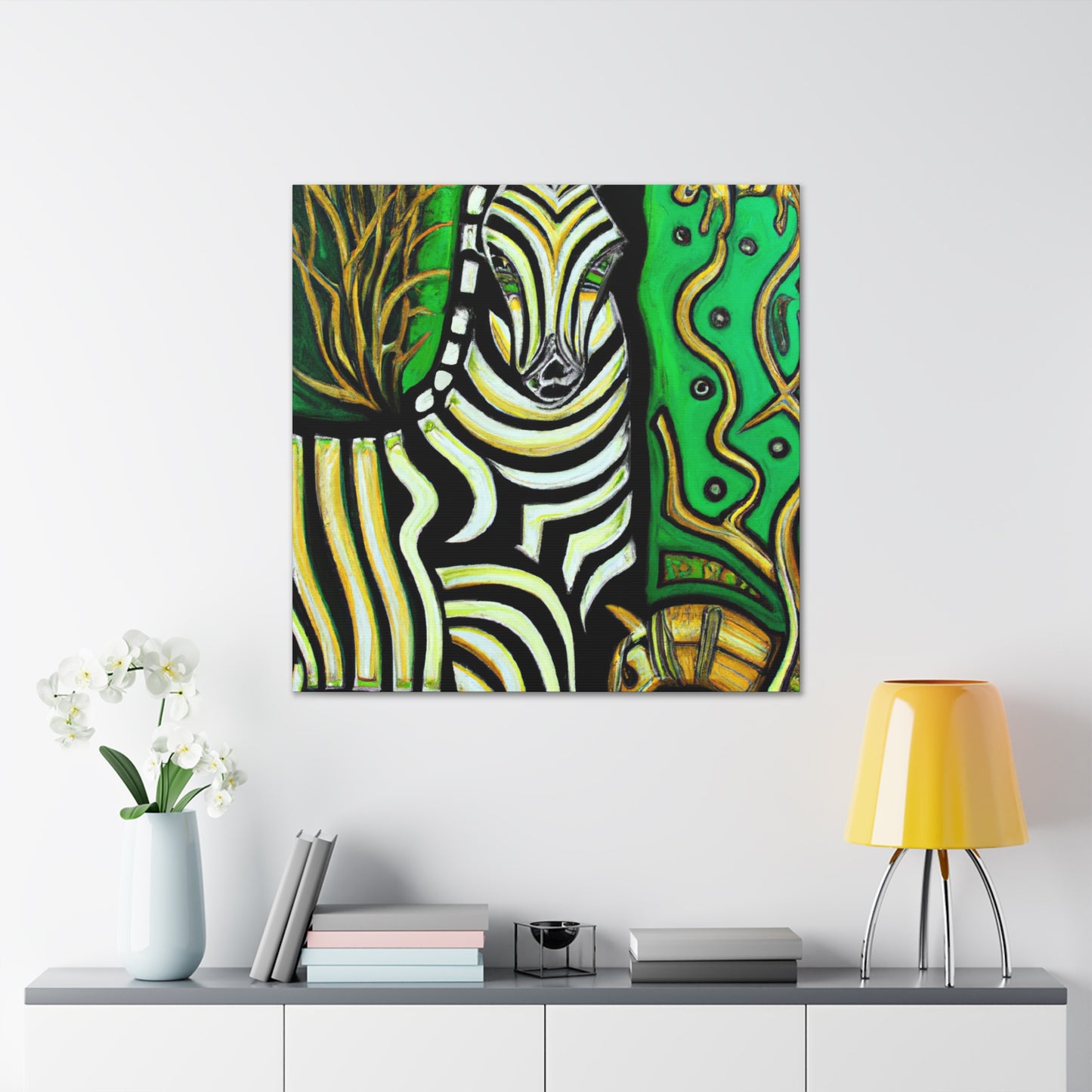 Zebras in Dreamland - Canvas