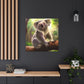 "Koala Sleepy Embrace" - Canvas